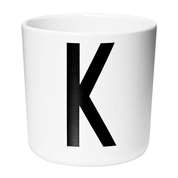 Bokstavsmugg i Melamin, K - Design Letters