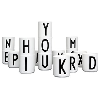 Bokstavsmugg i Melamin, Q - Design Letters