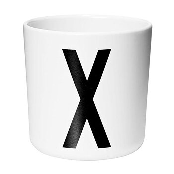 Bokstavsmugg i Melamin, X - Design Letters