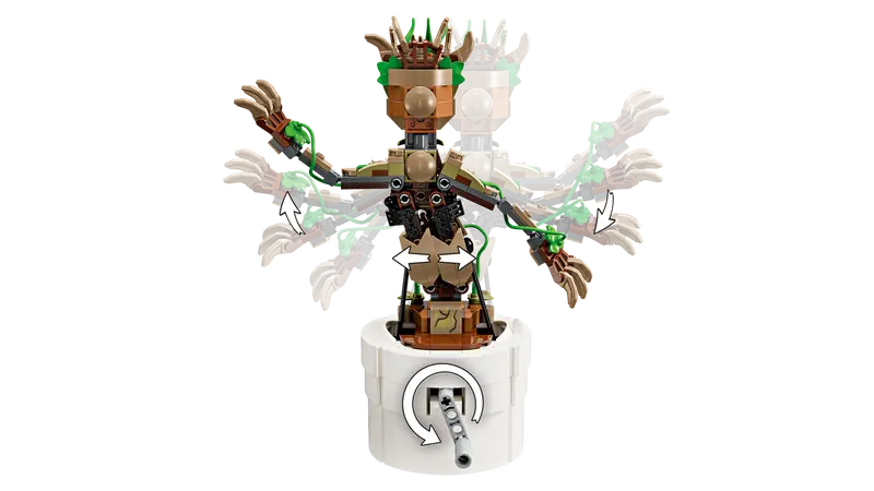 LEGO Marvel 76297 Dansande Groot - 4