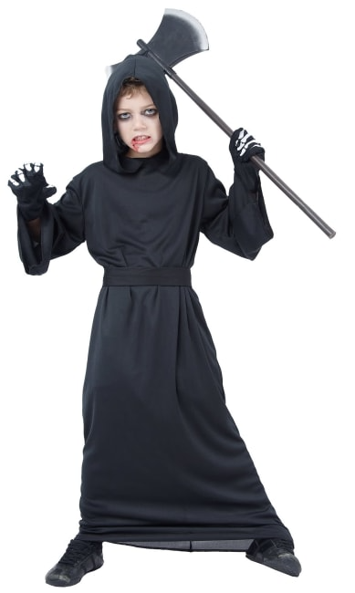 Utklädning Halloween Grim Reaper Storlek 130-140 cm