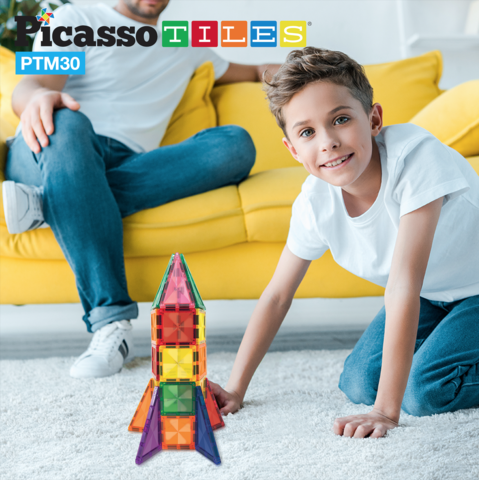 Picasso-Tiles 30 bitar MINI - 4