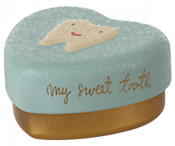 Tooth box, Tandask, Mint - Maileg