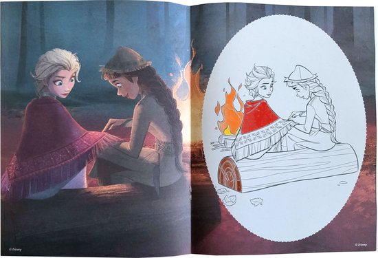 Disney målarbok, Frozen 2 - 2
