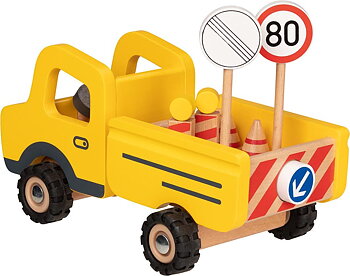 Vägarbetsbil med Traffikskyltar - Goki