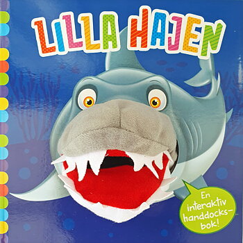 Lilla Hajen Handdocka Bok - Babynord