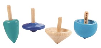 Ekologiskt Spel Spinning Tops - PlanToys