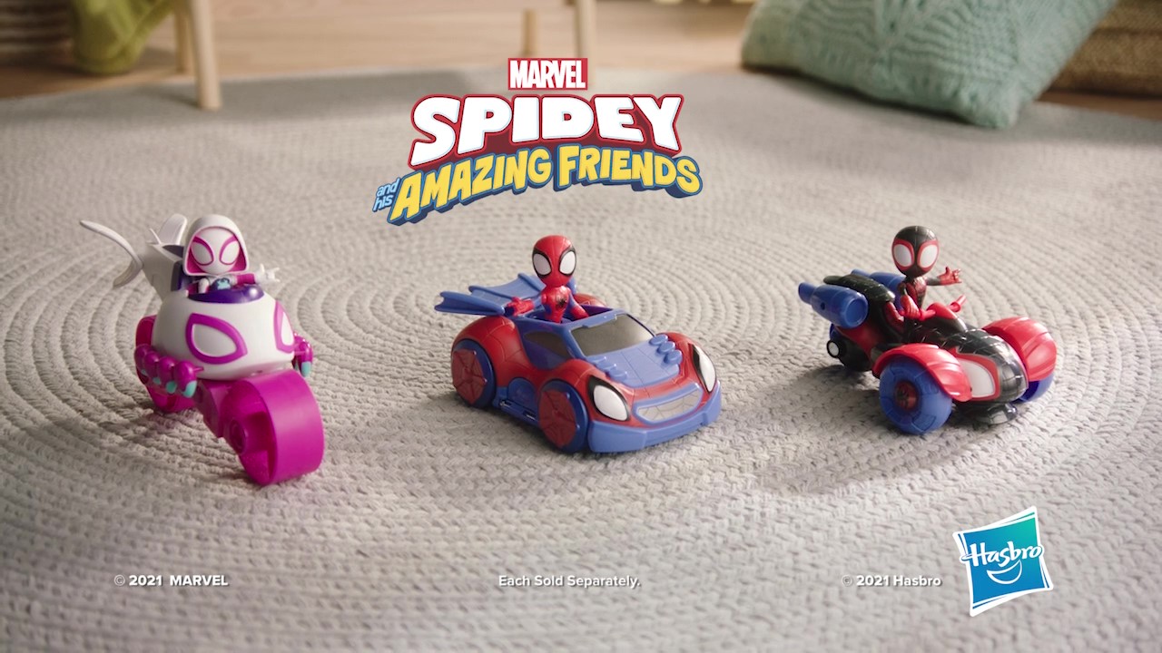 Marvel Spidey and His Amazing Friends Feature Vehicle 2-in-1 - 4