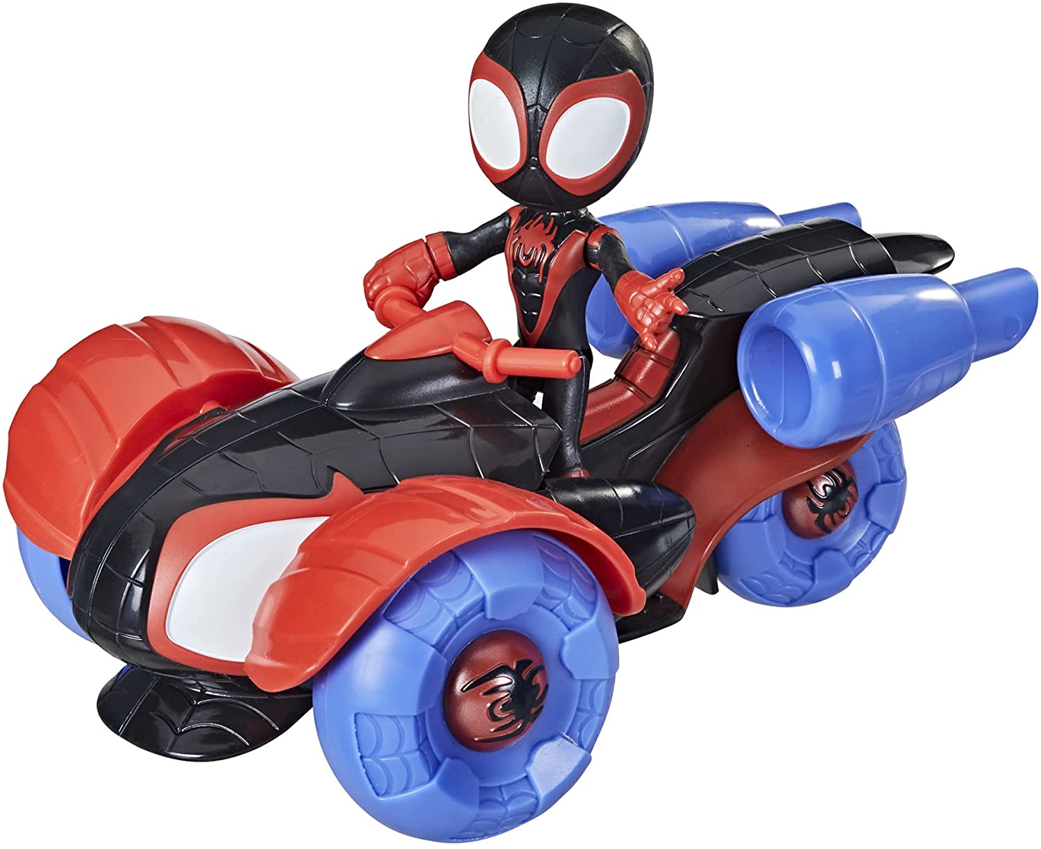 Marvel Spidey and His Amazing Friends Miles Morales, Feature Vehicle 2-in-1 - 3