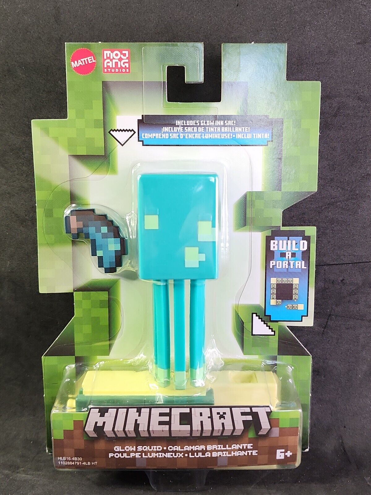 Minecraft Biome Builds Figur, Glow Squid