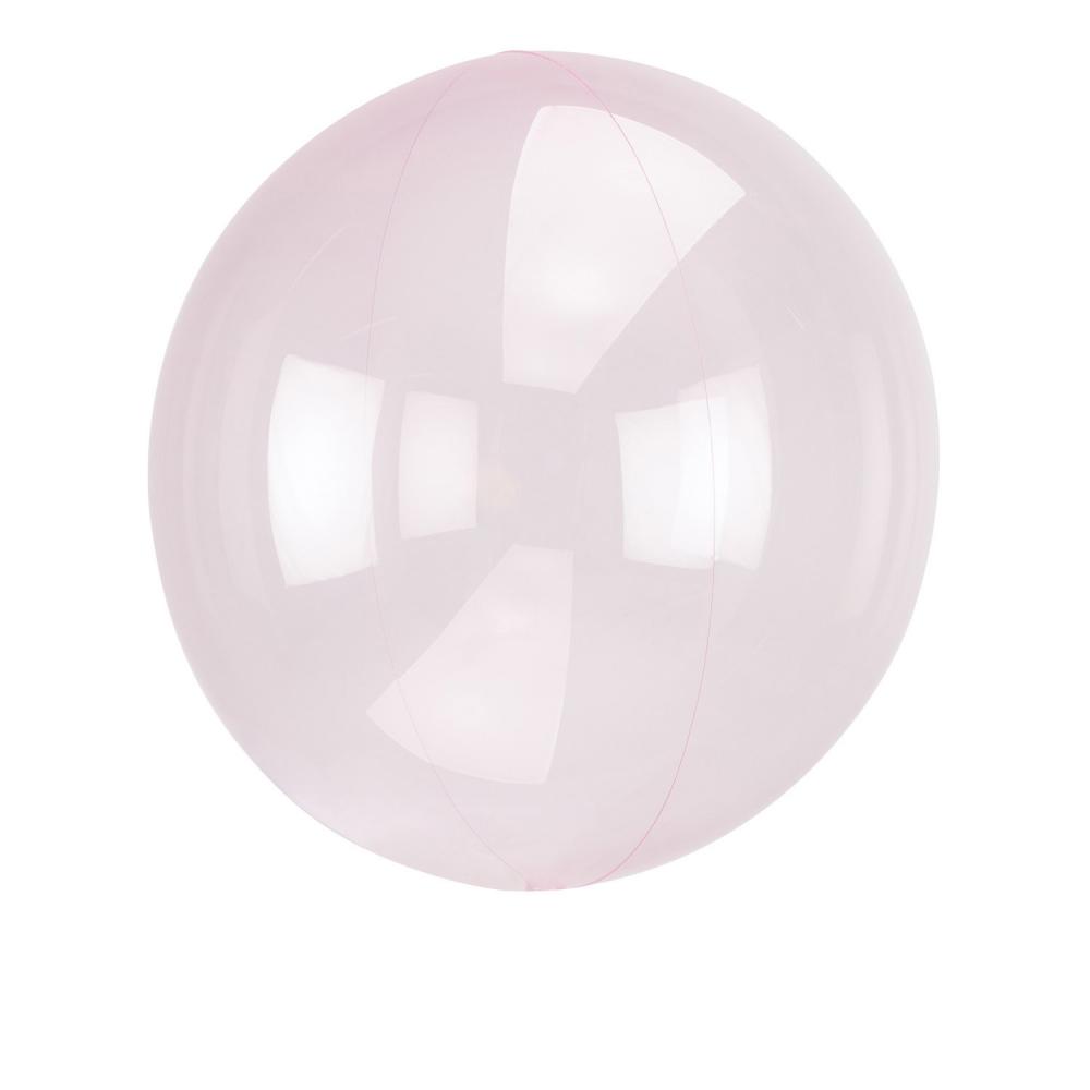 Folieballong Clear Crystal, Ljuslila - Ballongkungen