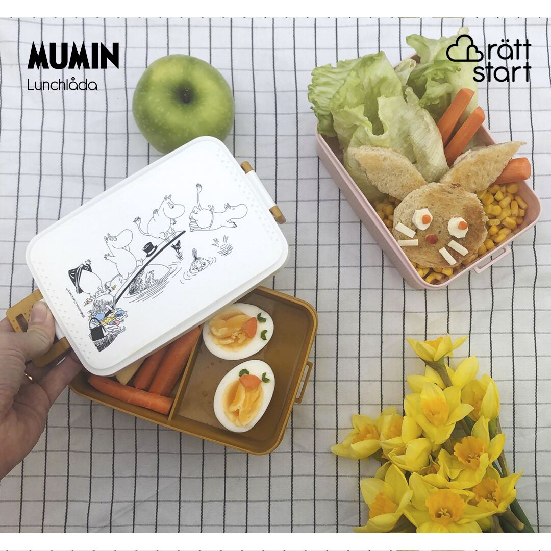 Mumin Lunchlåda, Grå - Rätt Start - 3