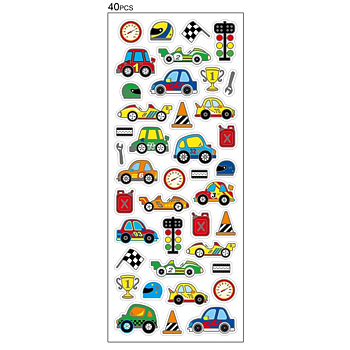 Klistermärken, Stickers, Bilar - Tinka