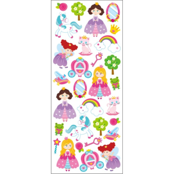 Klistermärken, Stickers, Prinsessor - Tinka