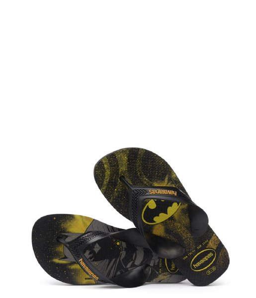 Havaianas Flip Flops Kids Max Heroes Svart 33/34