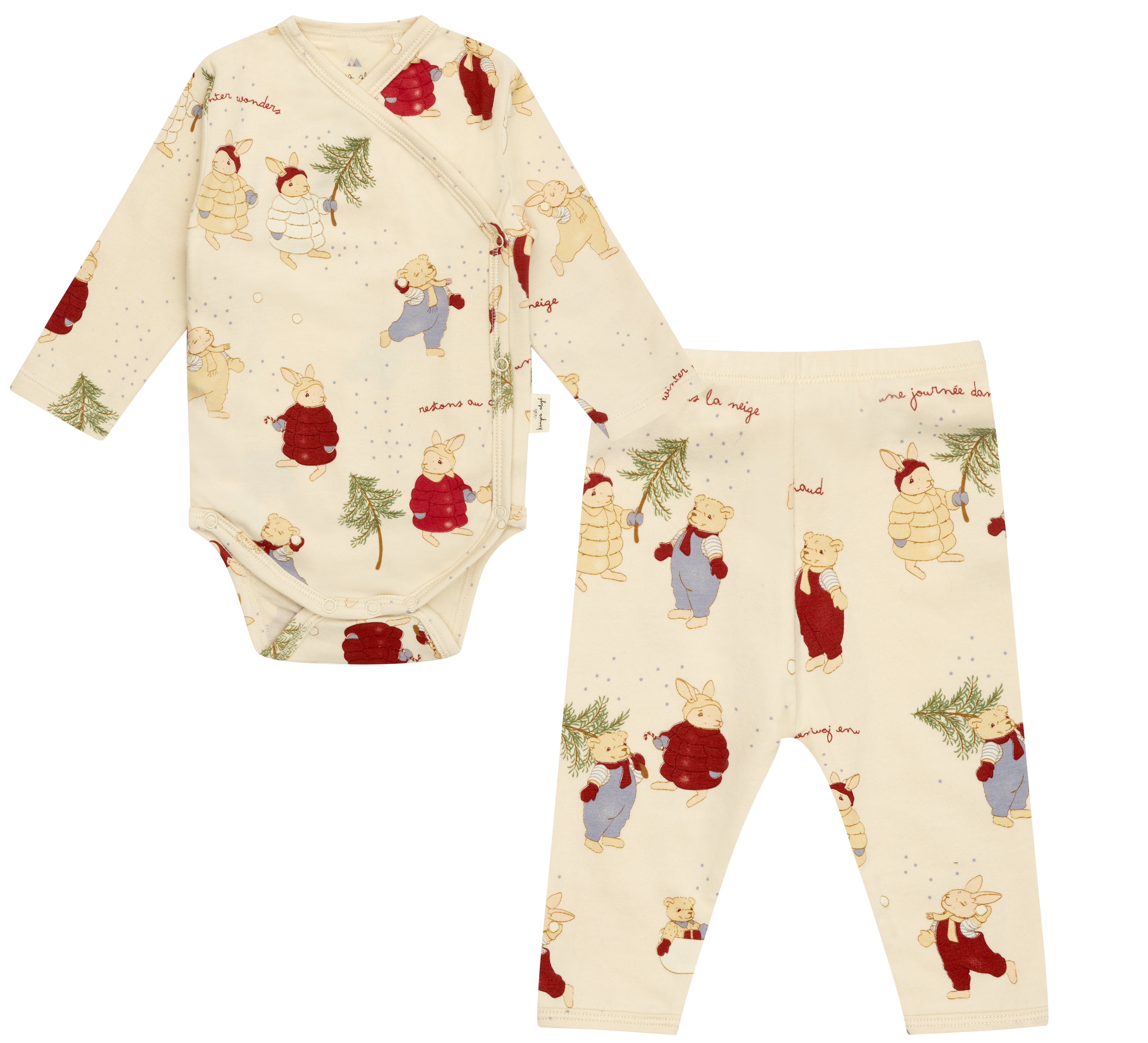 Babyset Jul, Storlek 6 mån - Konges Sløjd