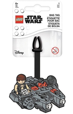 LEGO Iconic Bagage Tagg Star Wars Miillenium Falcon
