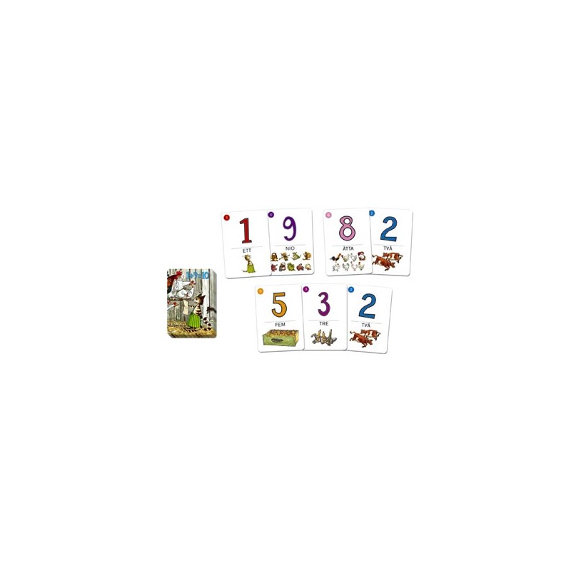 Findus 1+9=10 Spel - Hjelm Förlag - 2