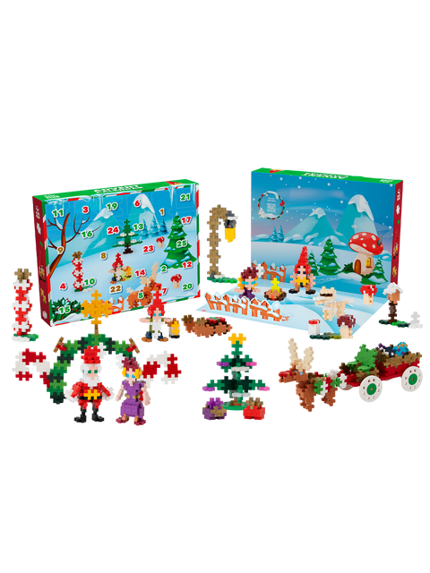 Plus-Plus Adventskalender Tomtens Fantasifulla Värld 2024 - 2