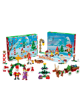 Plus-Plus Adventskalender Tomtens Fantasifulla Värld 2024