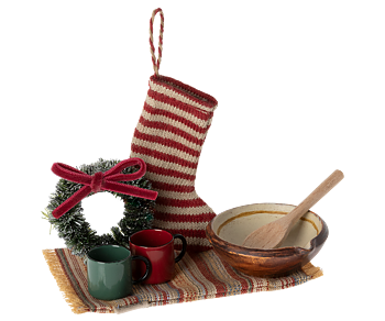 Cosy christmas set, Mouse - Maileg
