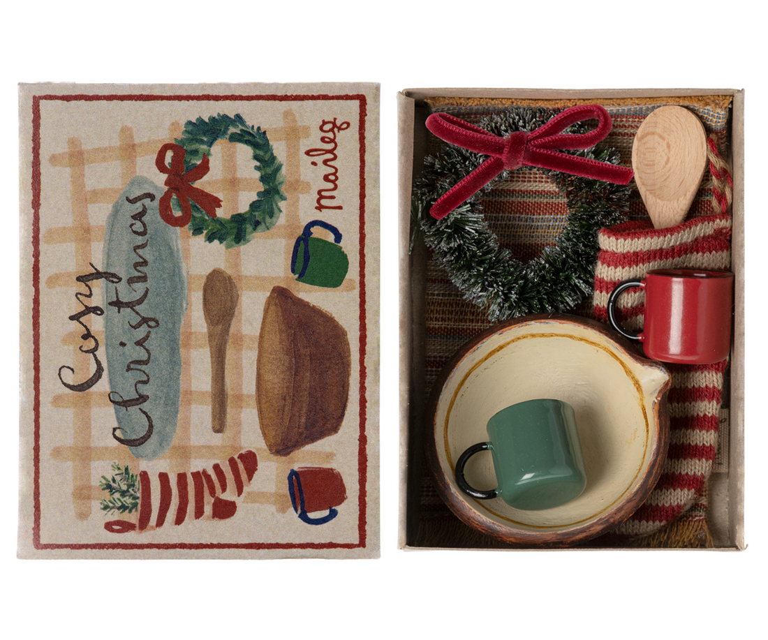Cosy christmas set, Mouse - Maileg - 2