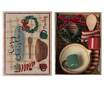 Cosy christmas set, Mouse - Maileg