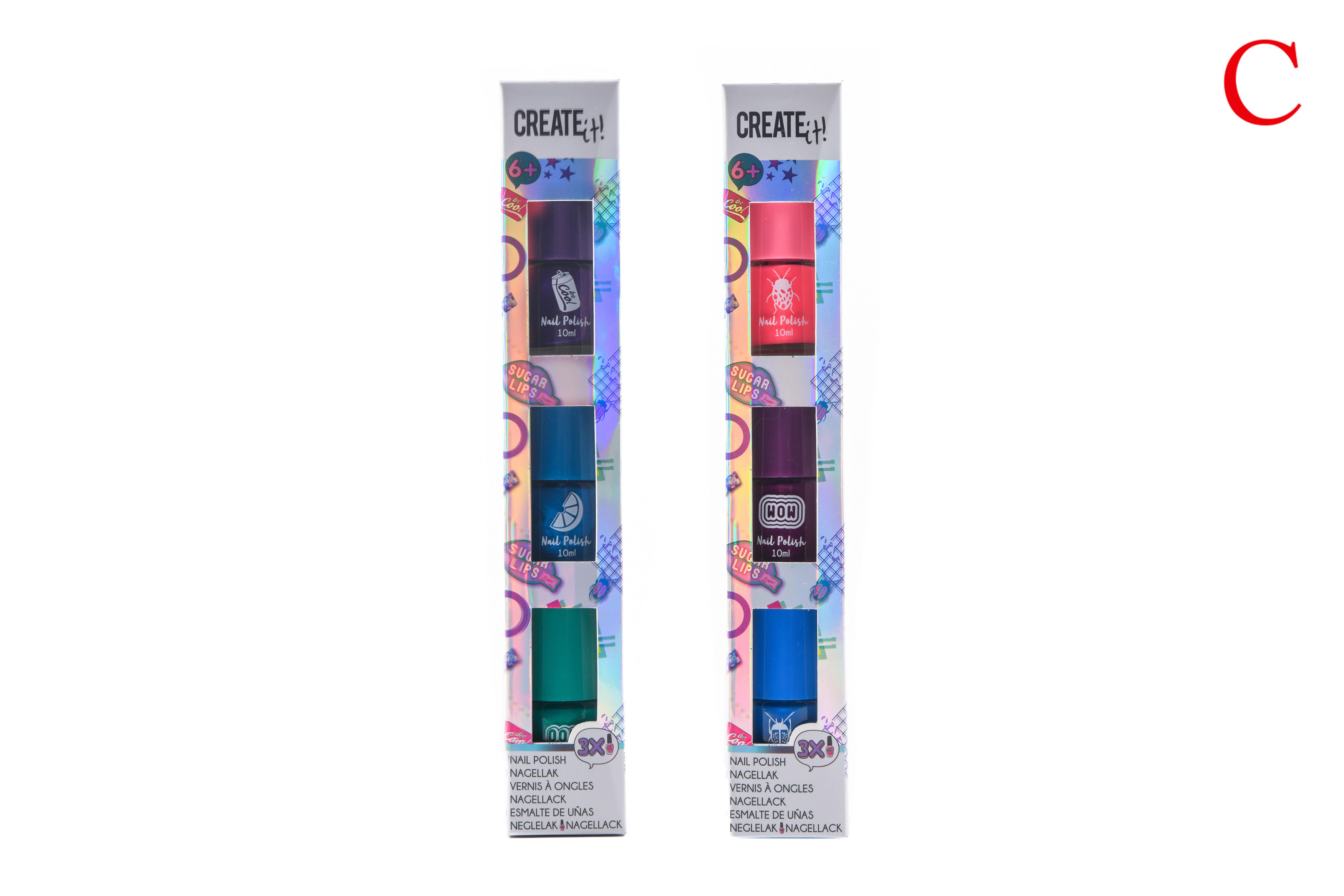 Nagellack 3 st - Alrico - 2