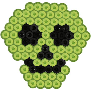 Hama Pärlset Glow in the Dark - Maki