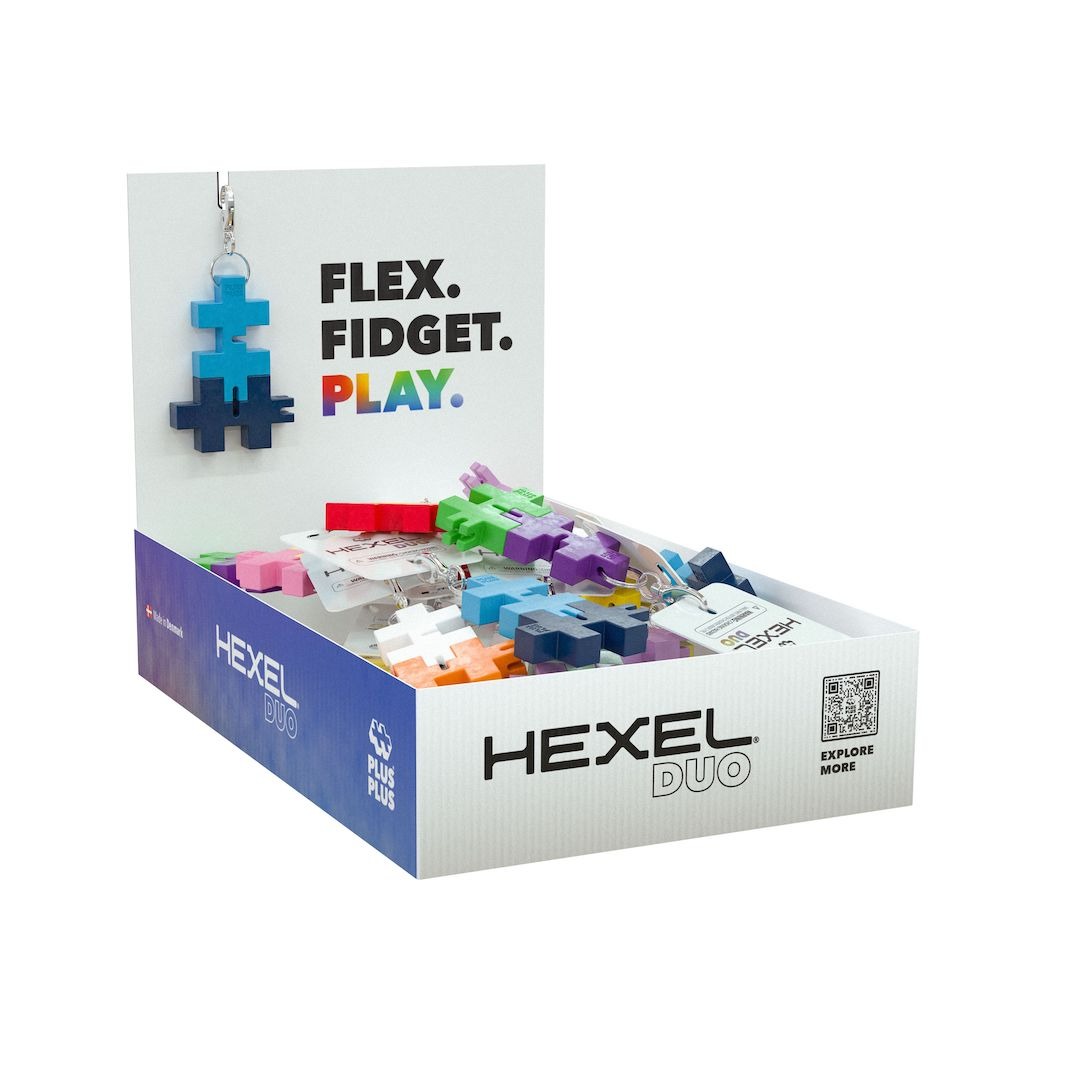 Plus-Plus HEXEL DUO Nyckelring - 3