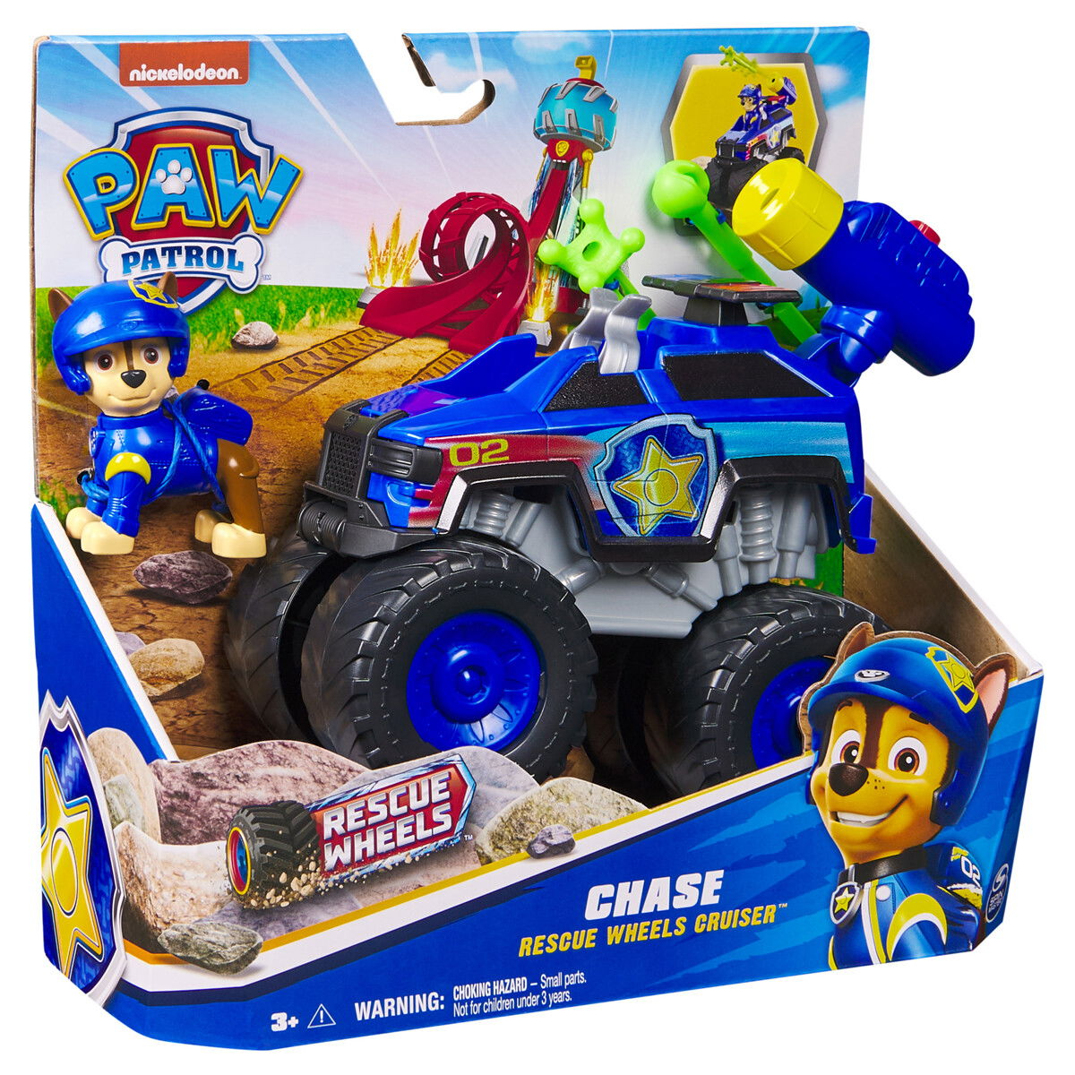 Paw Patrol Rescue Wheels Themed Vehicles, Chase