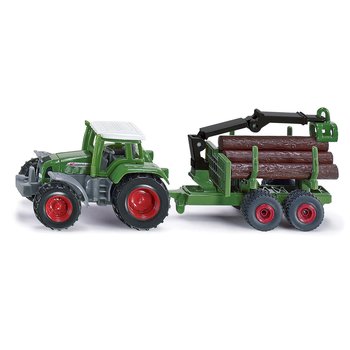Traktor med Timmersläp - Siku