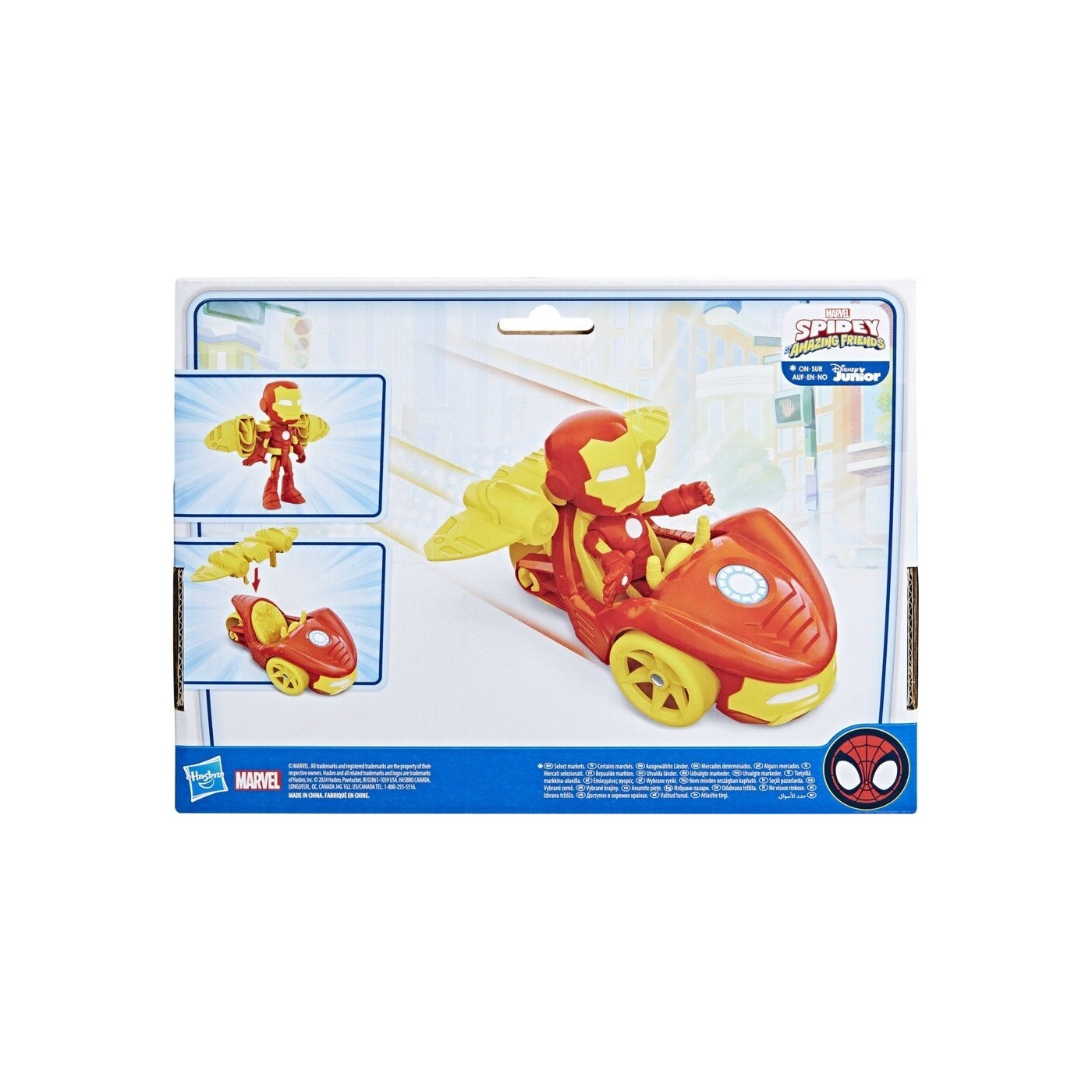 Spidey and his Amazing Friends Vehicle & Accesory, Iron Man - 3