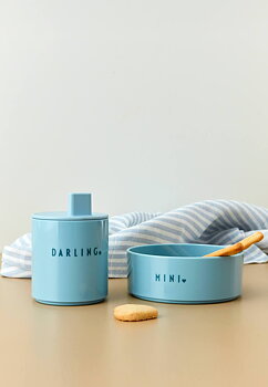 Piplock till Mini Favourite Mugg, Ljusblå - Design Letters
