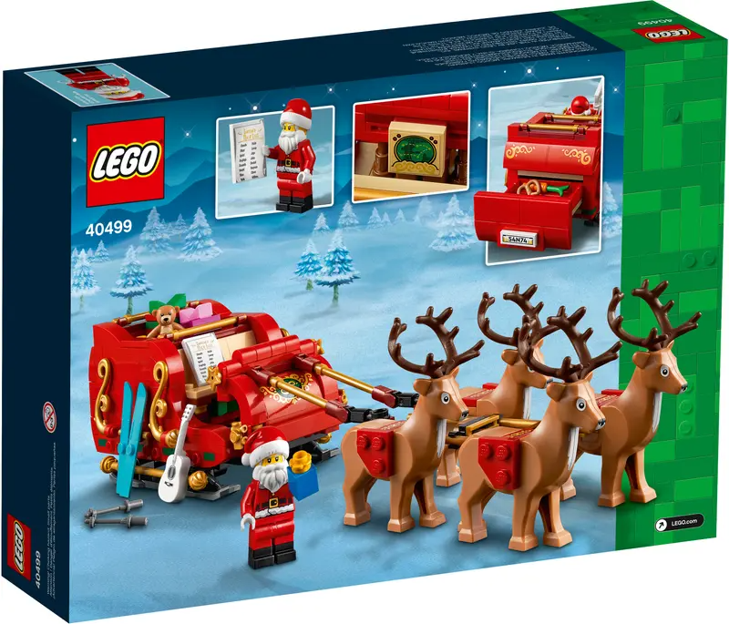 Lego Exklusiv 40499 Tomtens Släde - 4