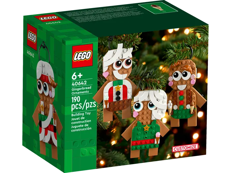 Lego Exklusiv 40642 Julpynt med Pepparkakor