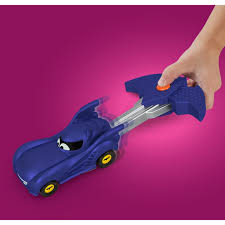 Fisher Price Batwheels 1:55 Die-Cast Key Racer, Bam the Batmobile