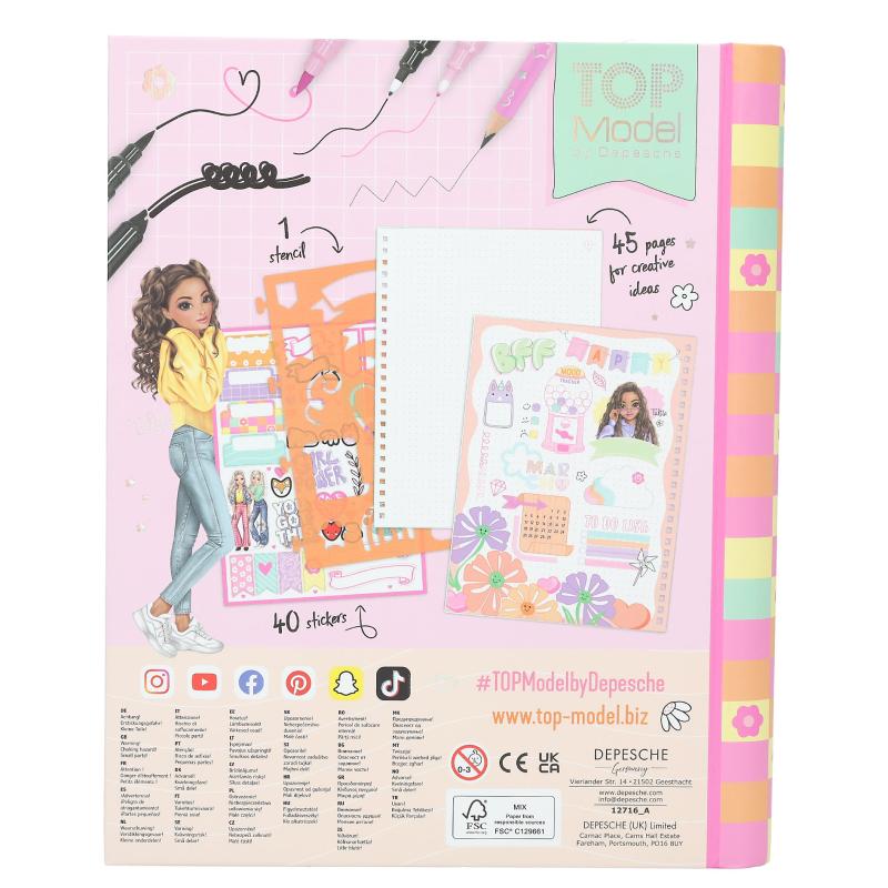 TOPModel DIY Journal Bok - 2