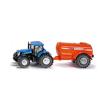 Traktor Med Tank 1:50 - Siku