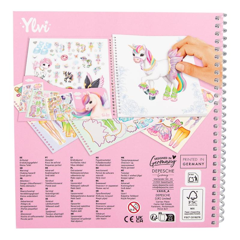 Ylvi Dress Me Up Stickersbok - 5