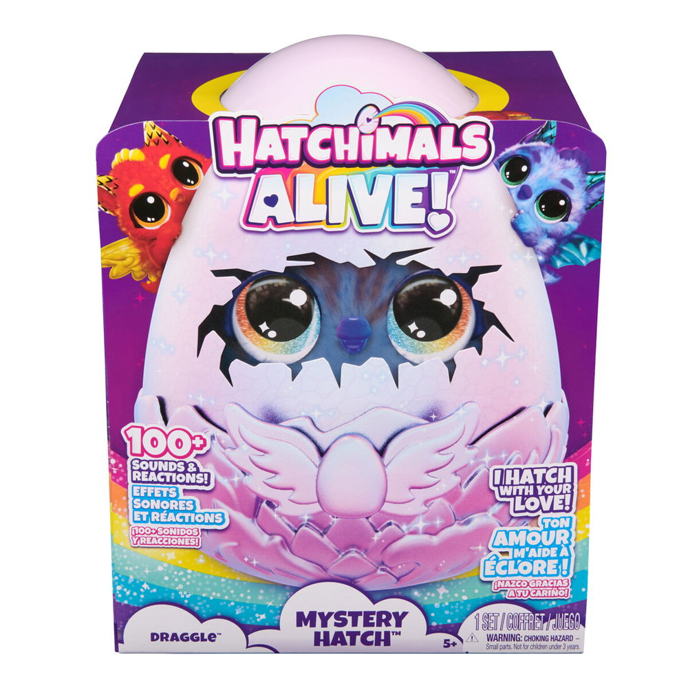 Hatchimals Alive Secret Hatch Draggle, 1 st - 6