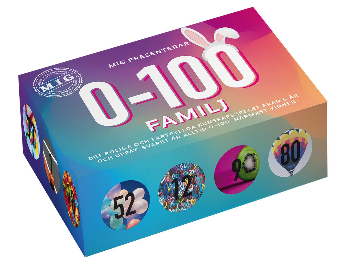 MIG Spel 0-100 Familj - 2