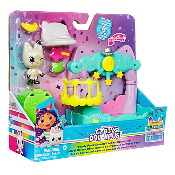 Gabby's Dollhouse Balcony Set, Pandy
