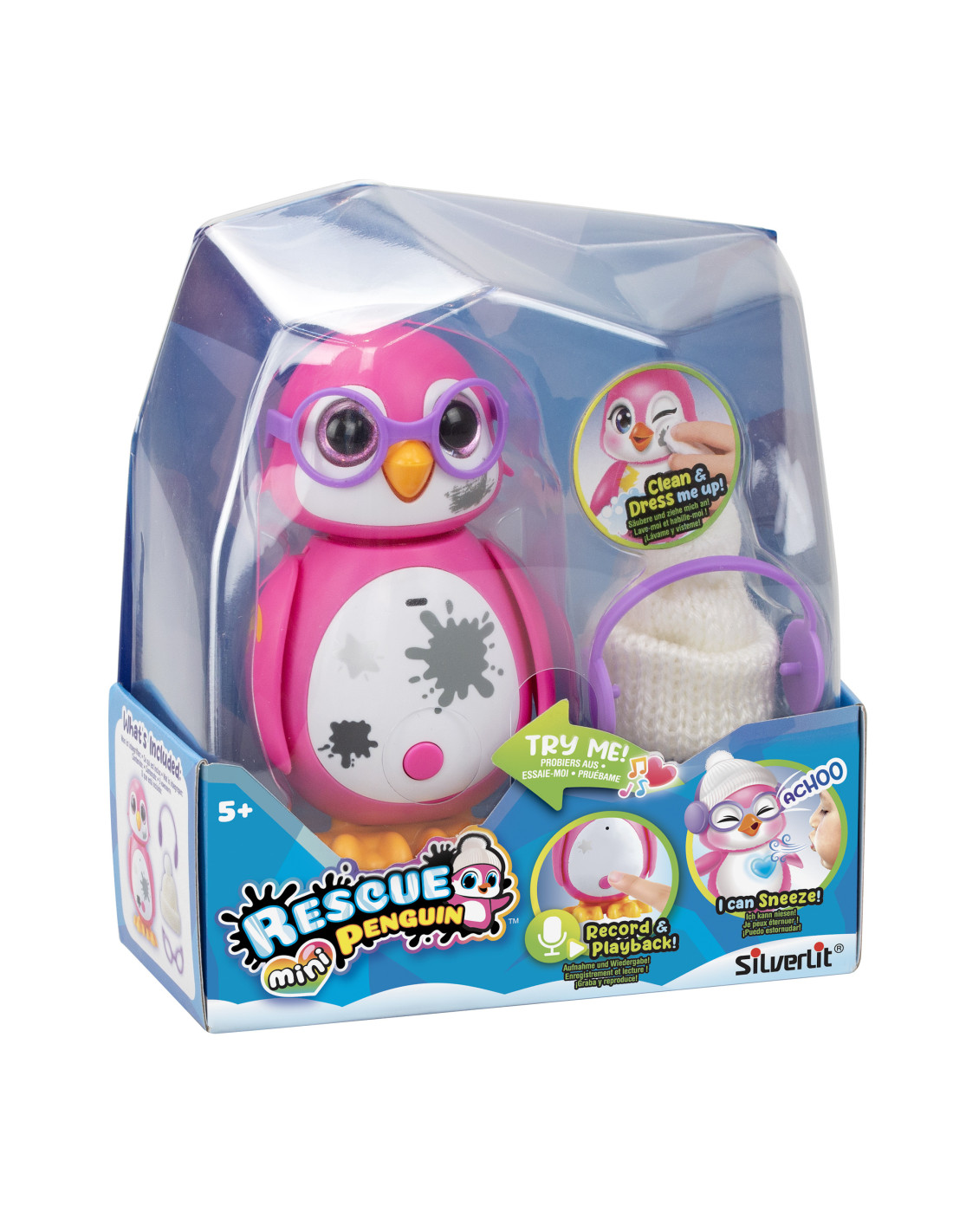 Silverlit Rescue Mini Penguin Rosa - 3