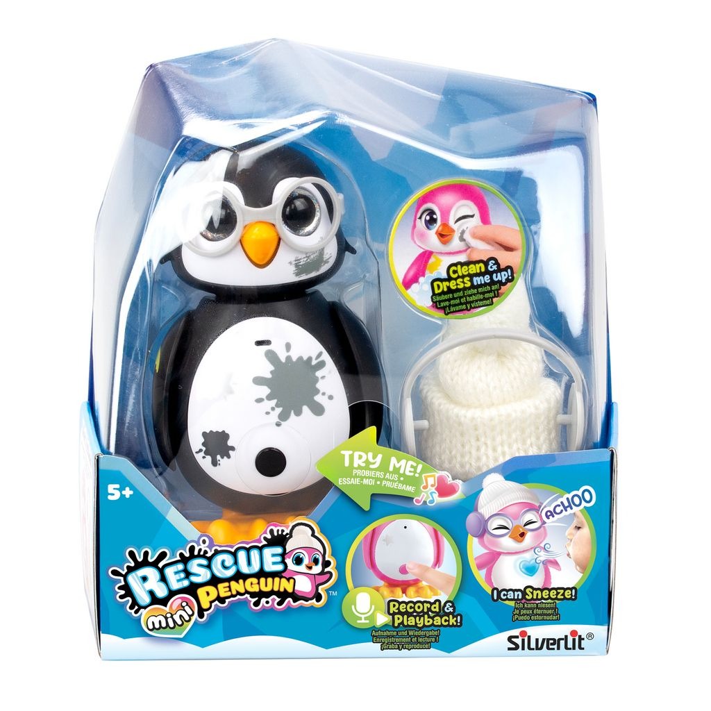 Silverlit Rescue Mini Penguin Svart - 3