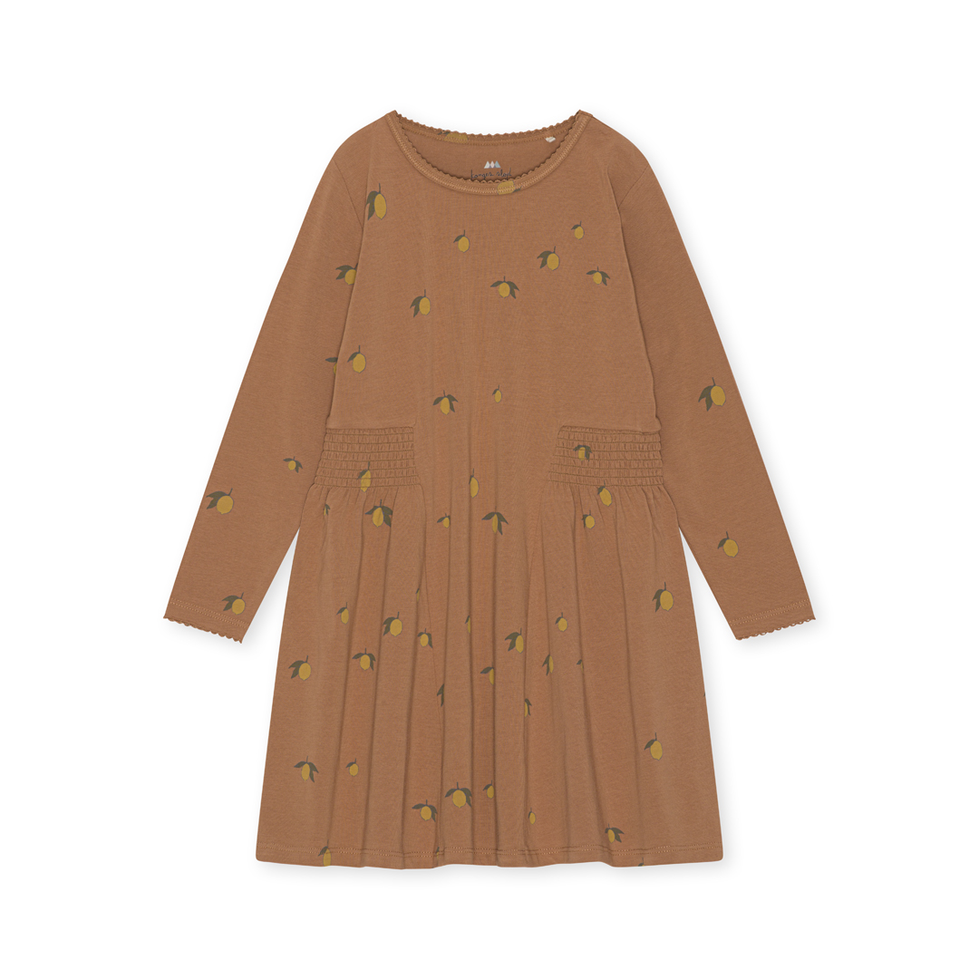 Klänning Lemon Brown 12 mån - Konges Sløjd