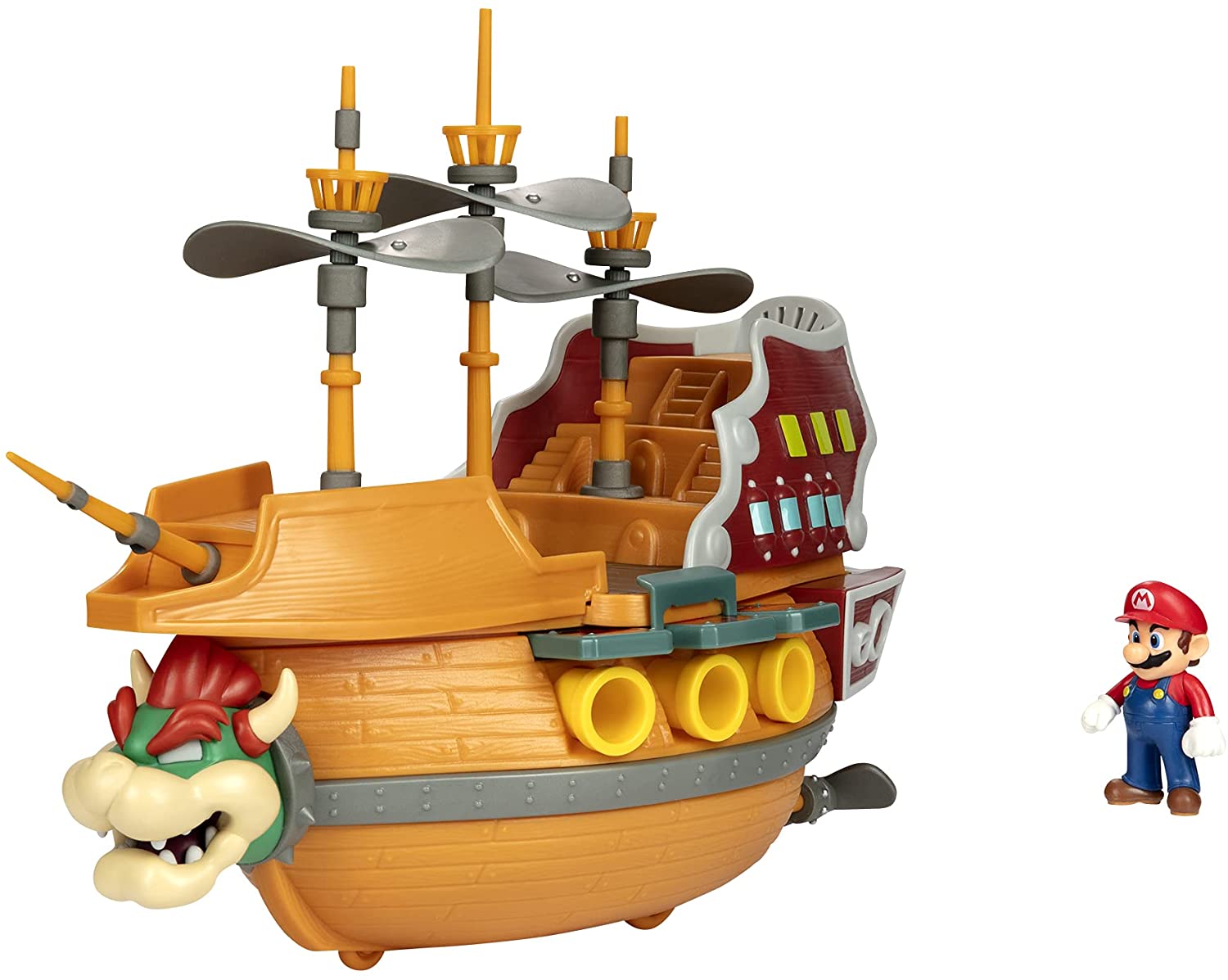 Super Mario Deluxe Lekset Bowser Skepp - 3