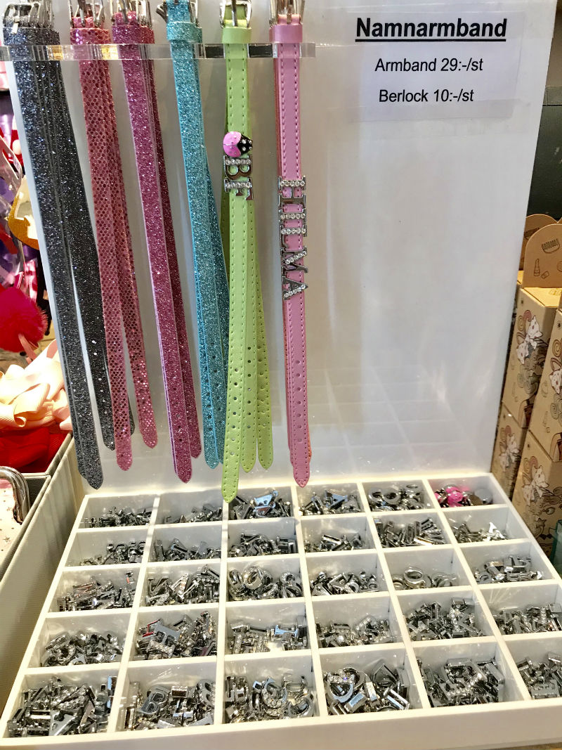 Berlock till Namnarmband Strass A-Ö - Busy Lizzie - 2