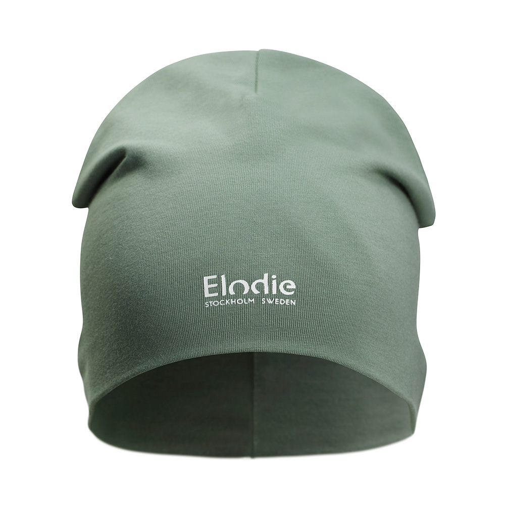 Barnmössa LOGO Beanie, Hazy Jade - Elodie Details