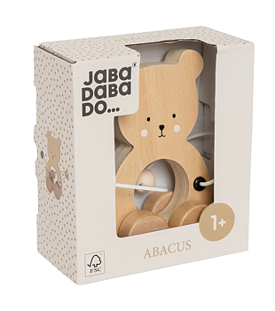 Rulldjur Teddy Natur - Jabadabado